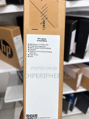 New Laptop HP 15 8GB AMD Ryzen 5 SSD 512GB