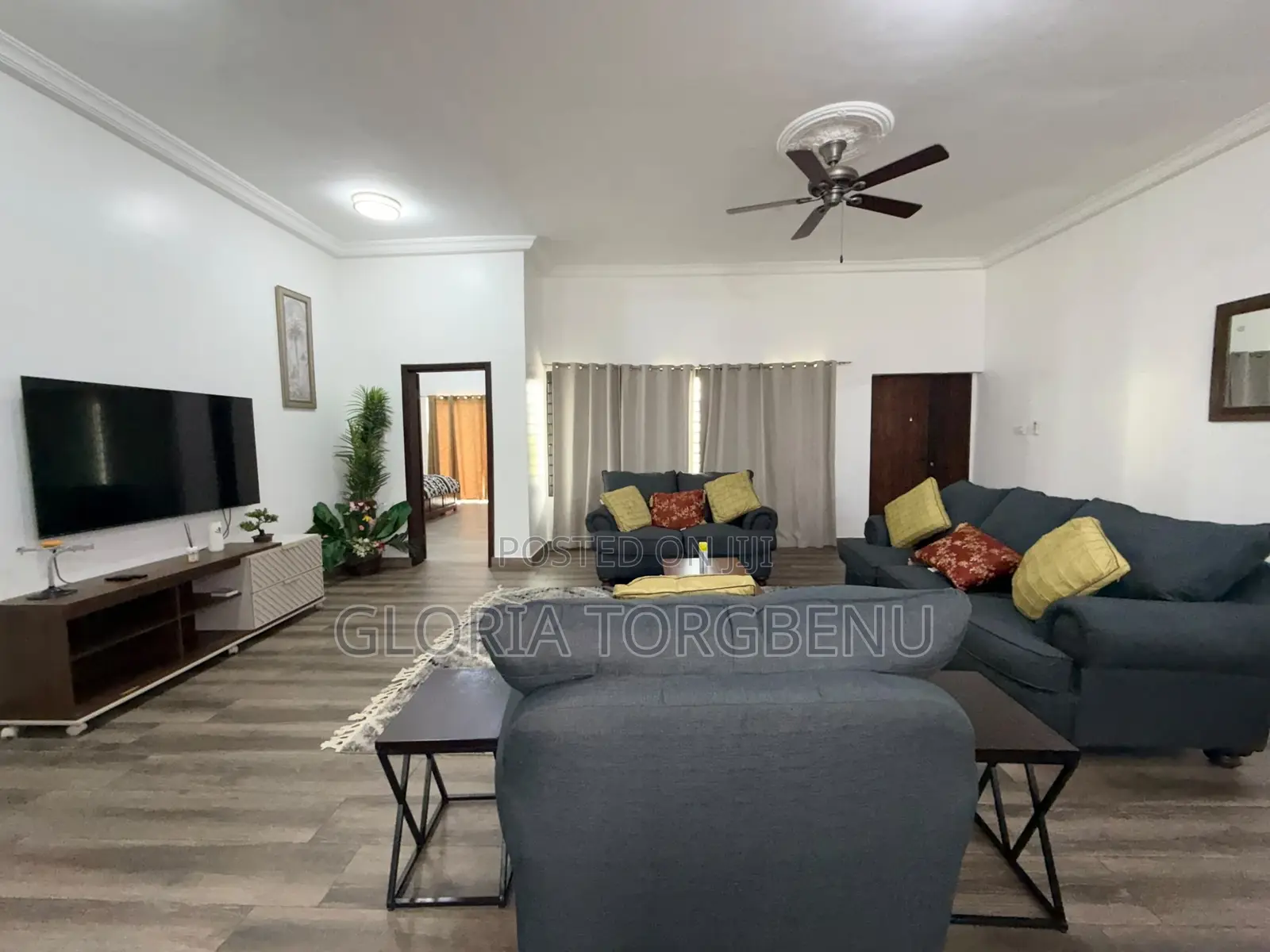 Furnished 2bdrm Apartment in Ashaley Botwe for rent