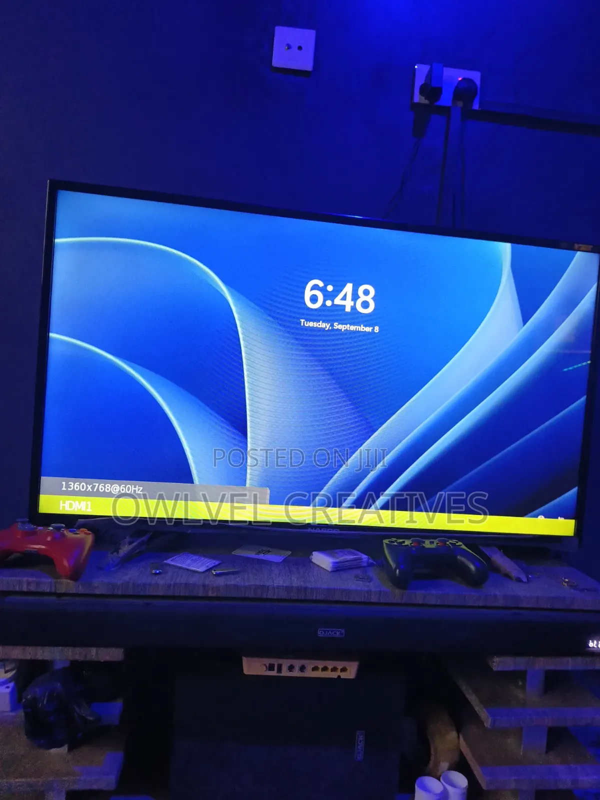 NASCO 40-Inch LED Digital Satellite TV