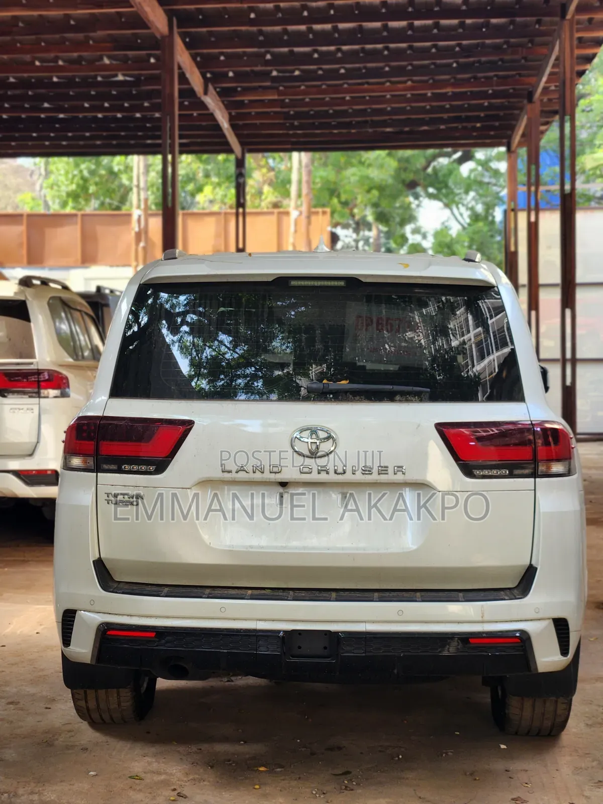 New Toyota Land Cruiser LC300 2023 White