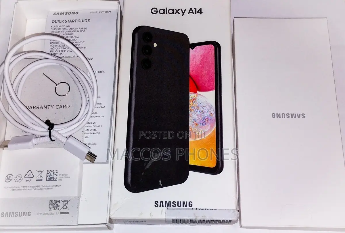 New Samsung Galaxy A14 5G 128 GB Black