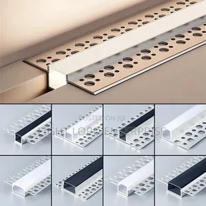 Poshplus Plaster Boards Aluminum Profiles Channel 10feet
