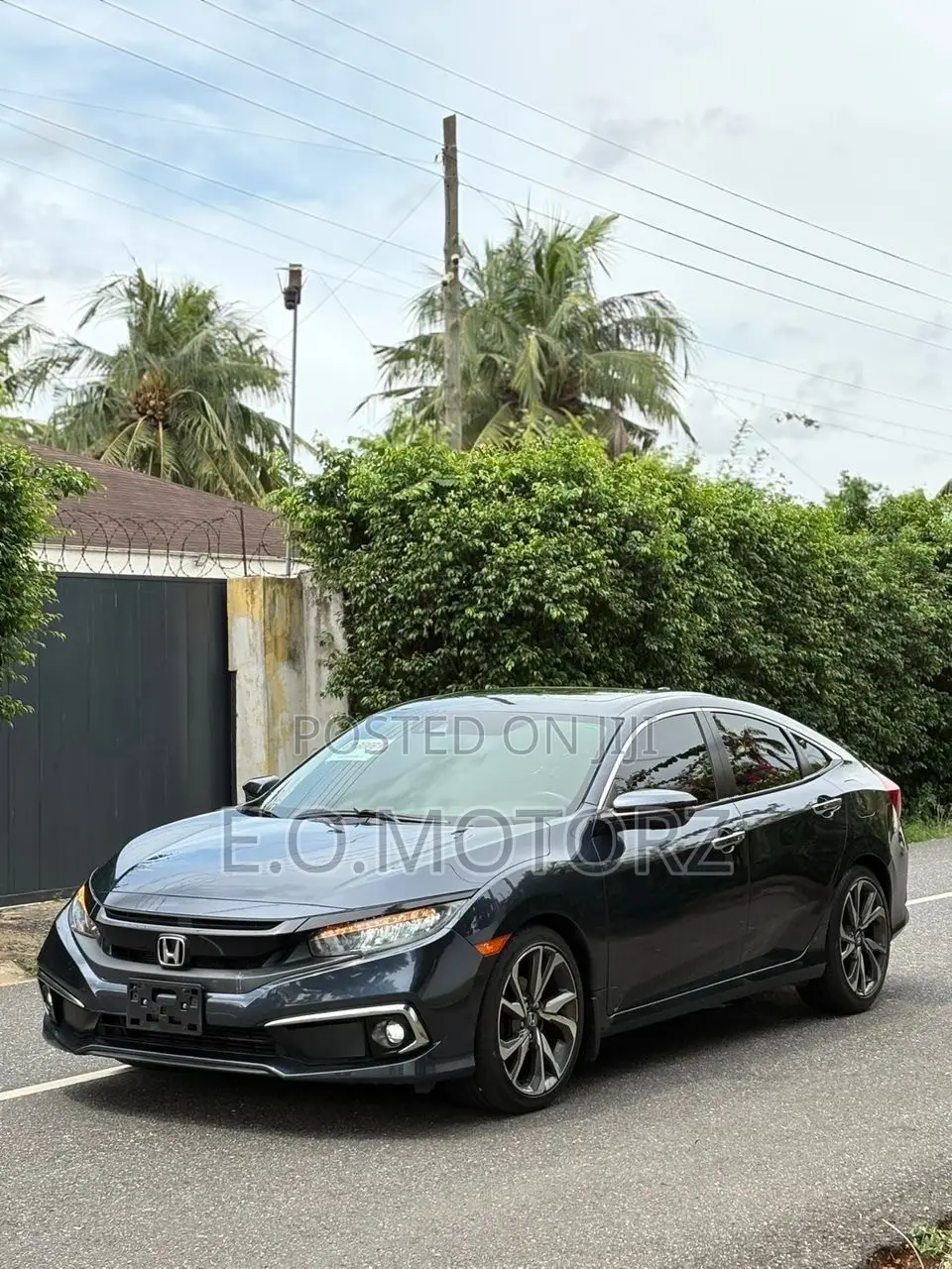 Honda Civic Touring Sedan 2020 Blue