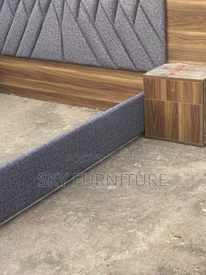 Cuddlecove King Size Bed Frame With Side Drawers and Ottoman