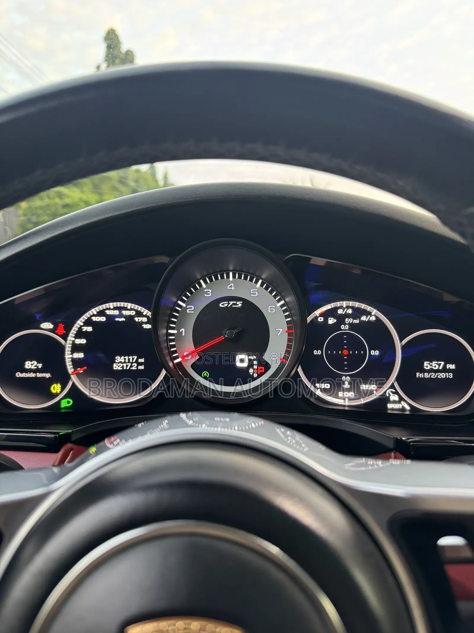 Porsche Cayenne GTS AWD 2023 Black