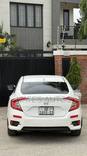 Honda Civic EX-L Sedan 2018 White