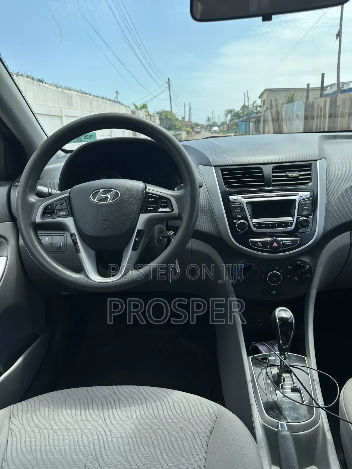 Hyundai Accent GLS 4dr Sedan (1.6L 4cyl 6M) 2015 Black