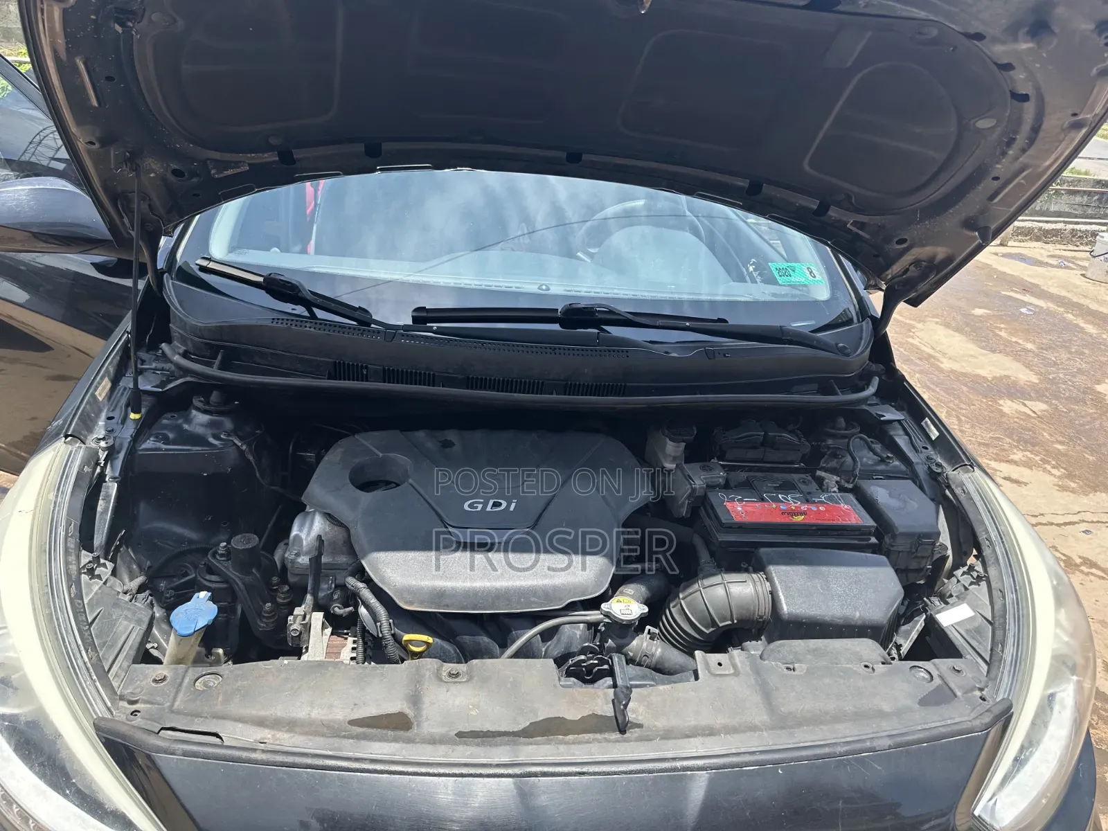 Hyundai Accent GLS 4dr Sedan (1.6L 4cyl 6M) 2015 Black