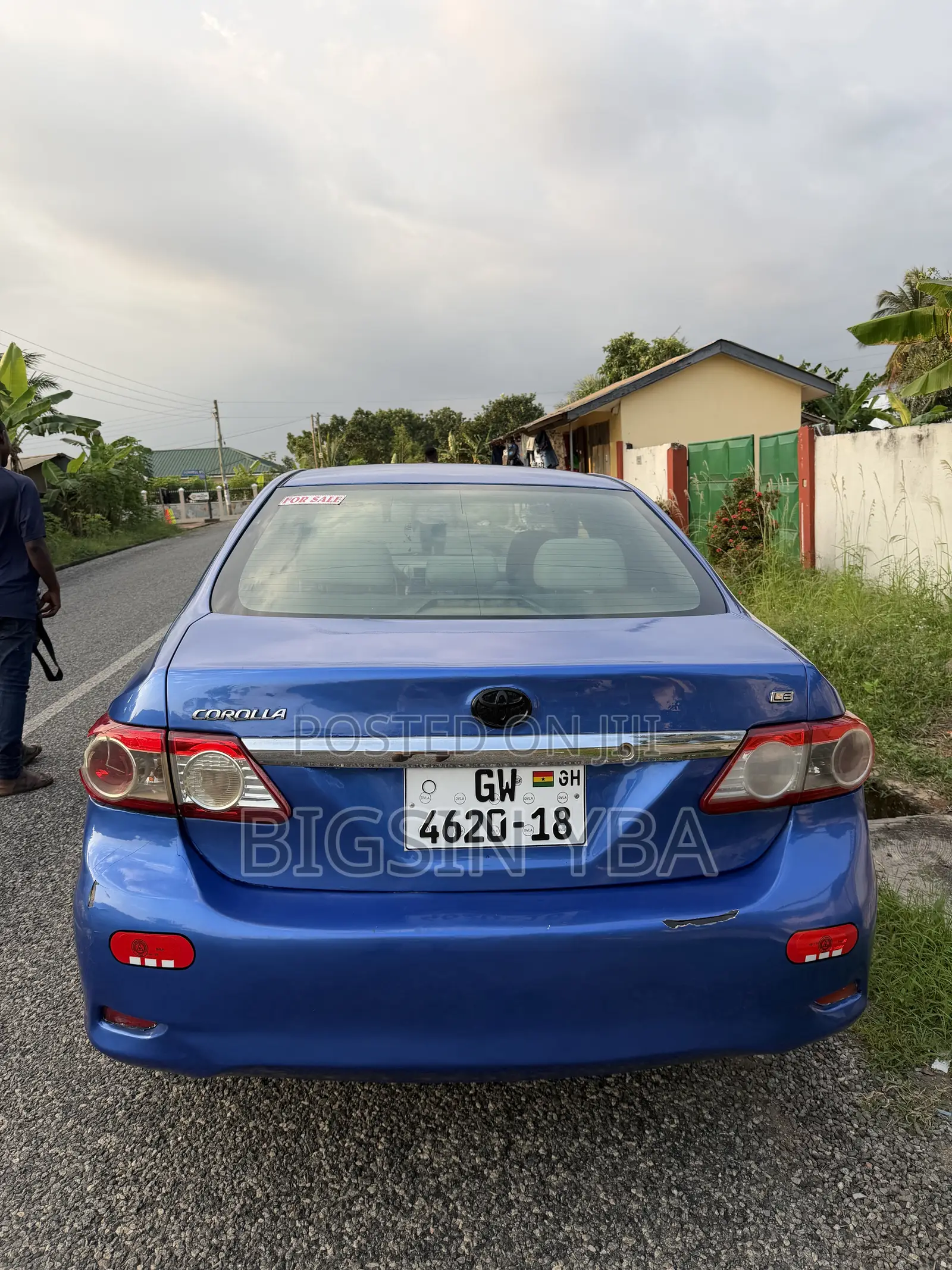 Toyota Corolla Base 4dr Sedan (1.8L 4cyl 5M) 2011 Blue