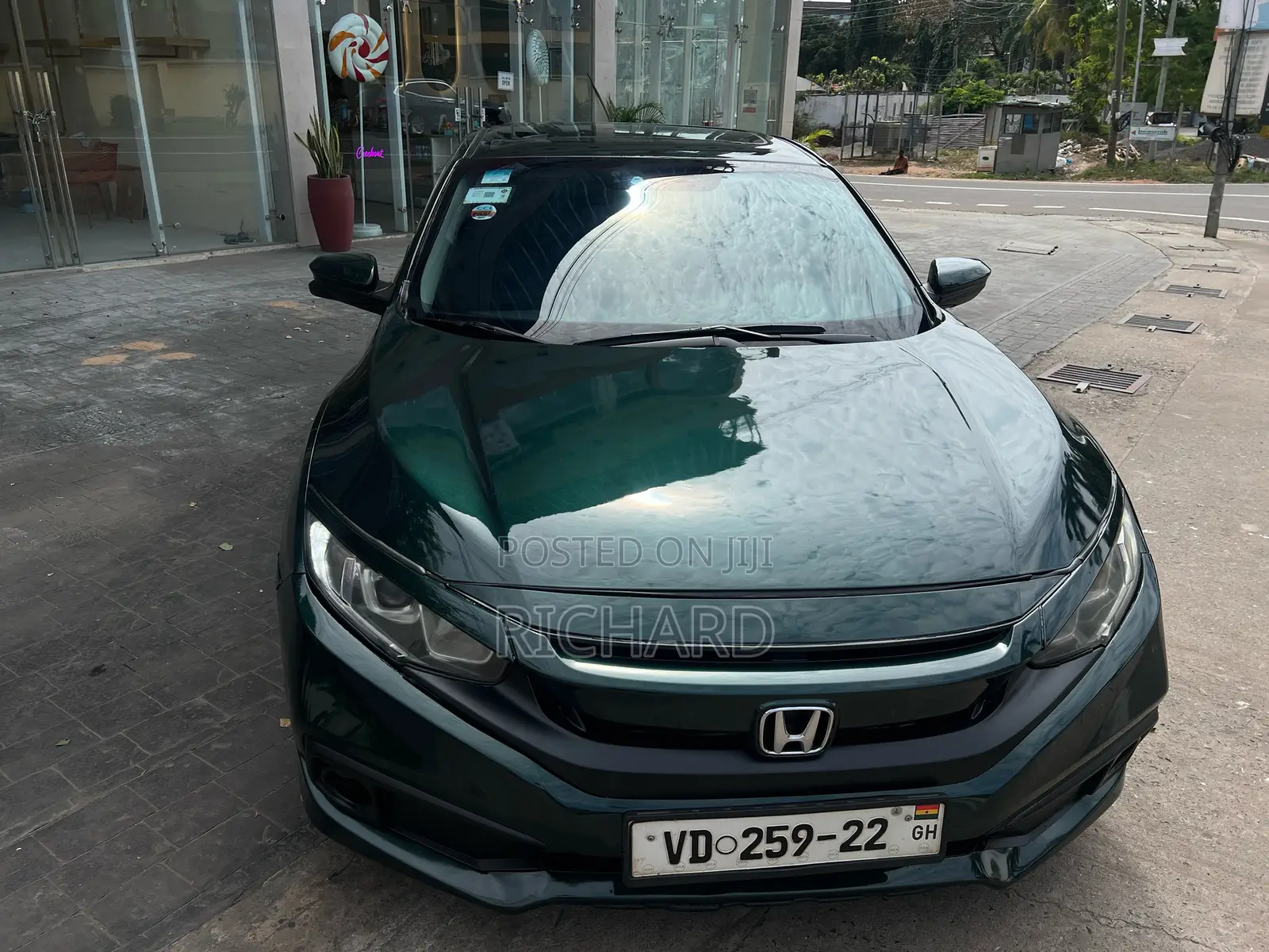 Honda Civic EX 4dr Sedan (2.0L 4cyl) 2017 Green