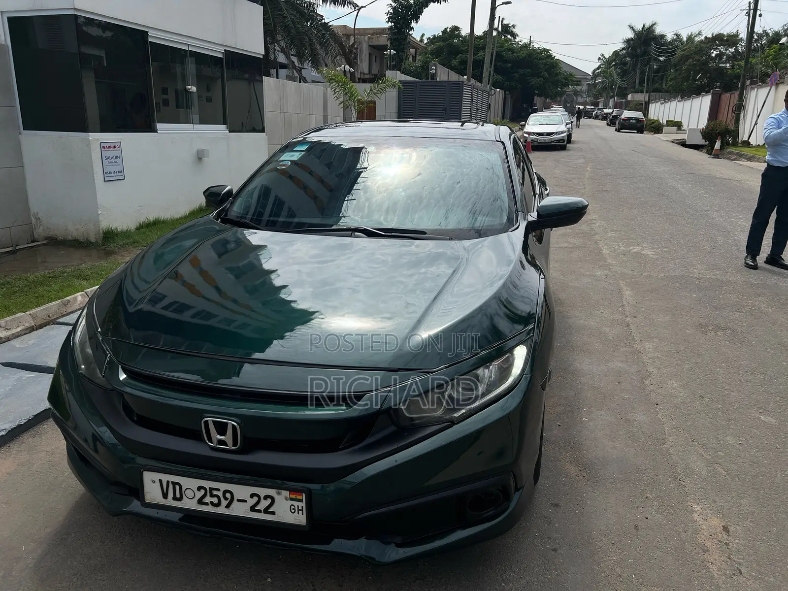 Honda Civic EX 4dr Sedan (2.0L 4cyl) 2017 Green