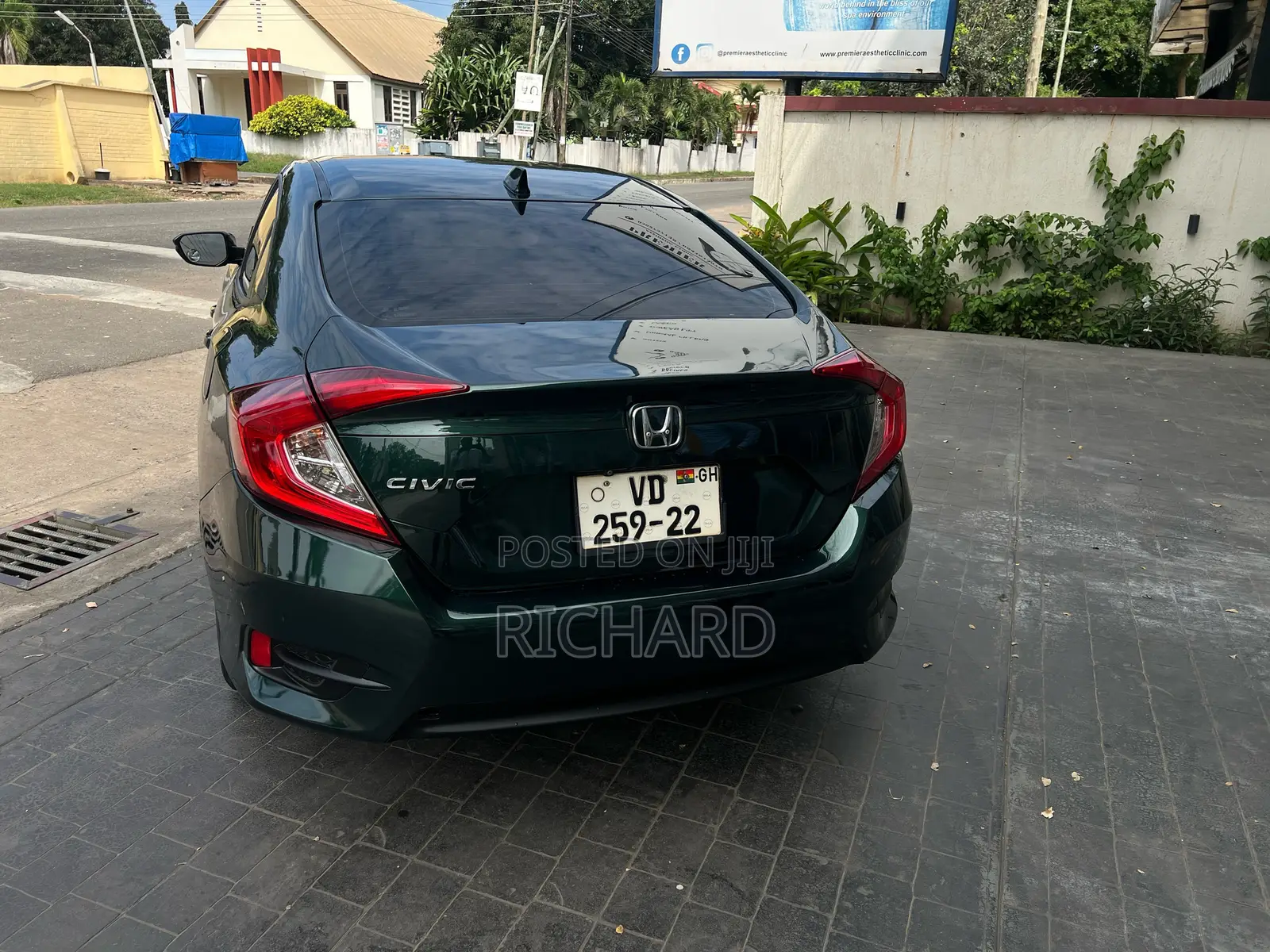 Honda Civic EX 4dr Sedan (2.0L 4cyl) 2017 Green