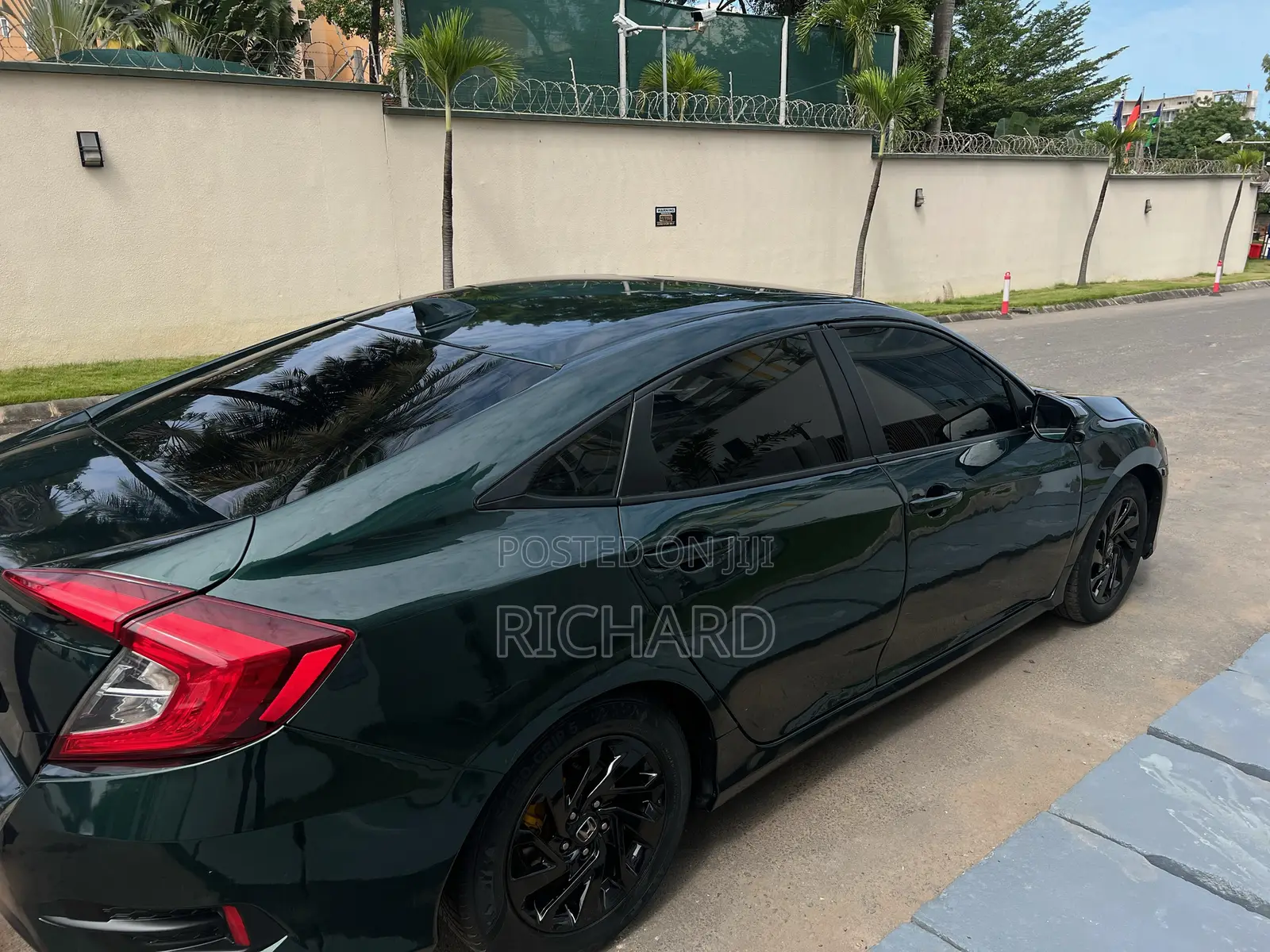 Honda Civic EX 4dr Sedan (2.0L 4cyl) 2017 Green