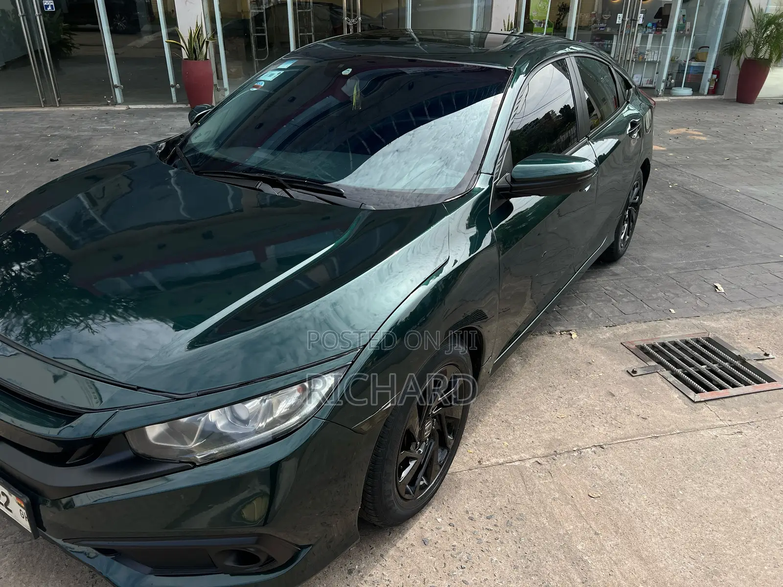 Honda Civic EX 4dr Sedan (2.0L 4cyl) 2017 Green