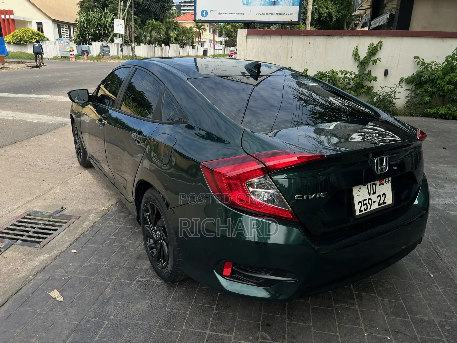 Honda Civic EX 4dr Sedan (2.0L 4cyl) 2017 Green