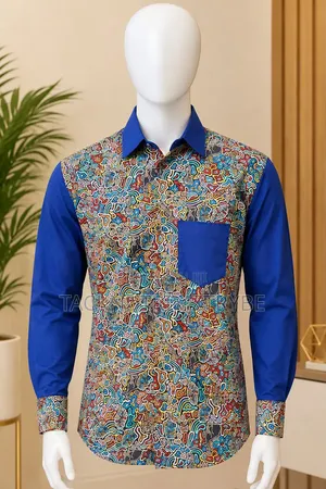 Men African Prints Shirt (Ready to Wear)