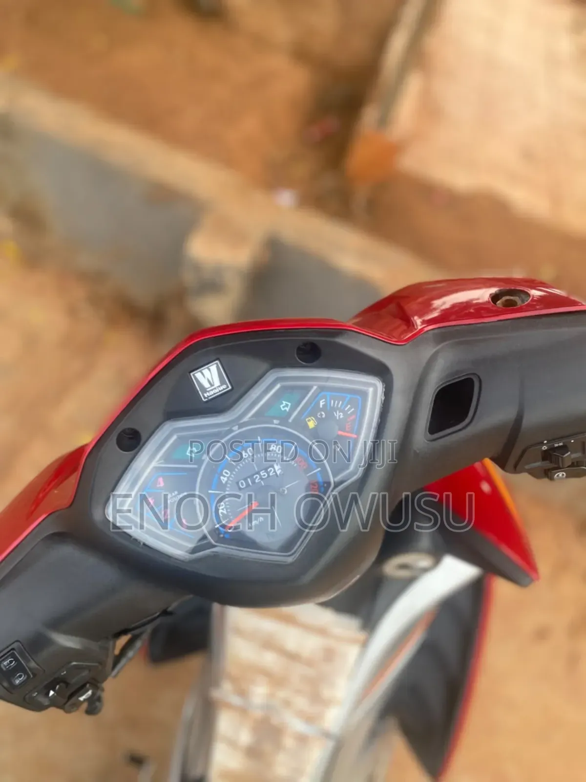 Haojue HJ110-3 2026 Red