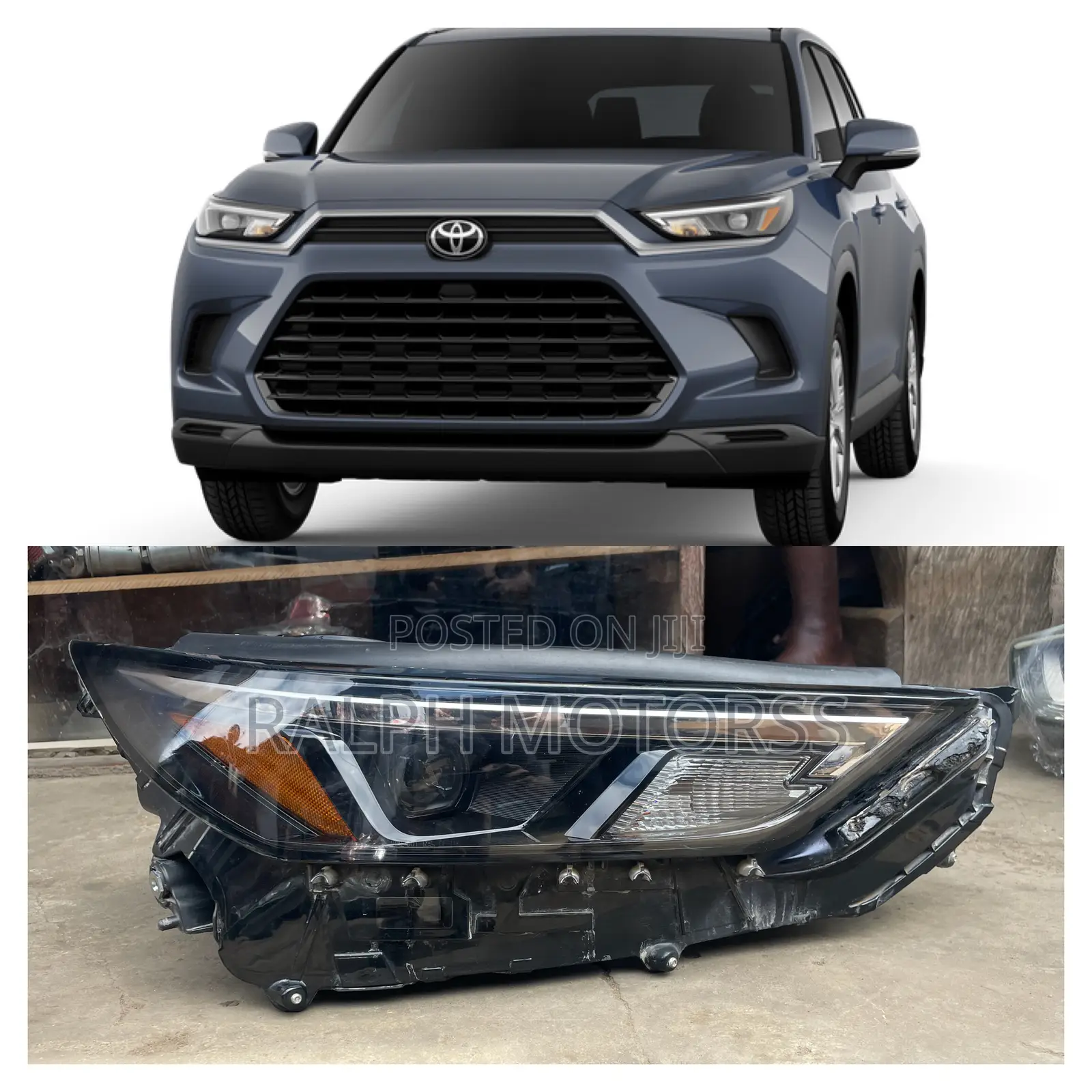 Toyota Highlander Grande XLE 2025 Headlight