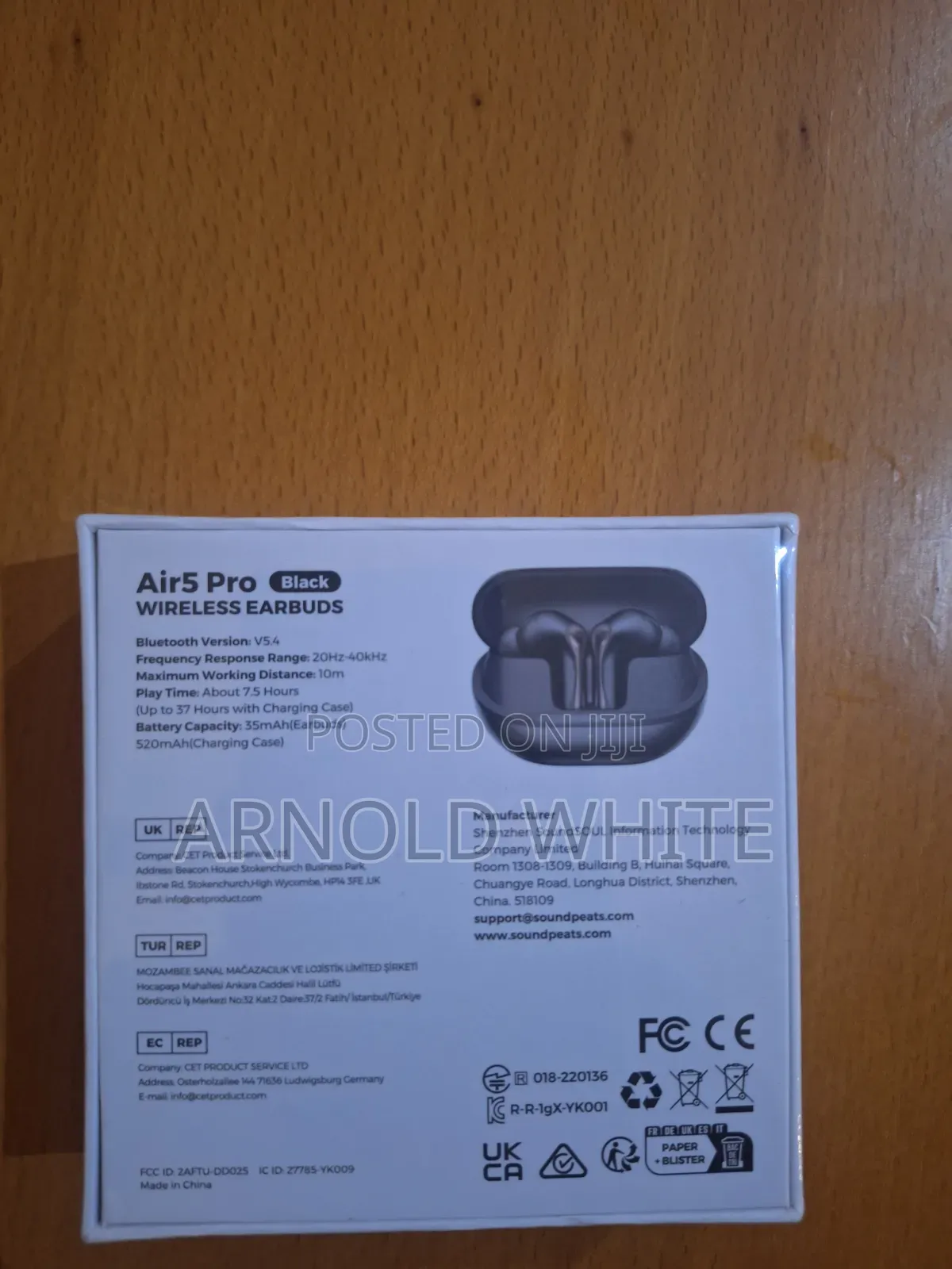 SOUNDPEATS Air5 Pro Wireless Earphones