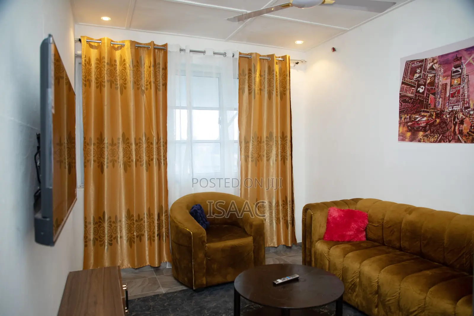 Furnished 3bdrm Apartment in Buokrom Estate, Kwabre for rent