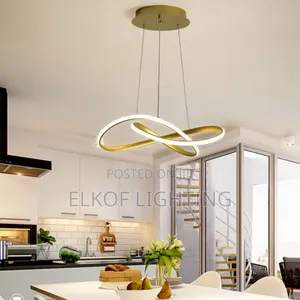 Modern Minimalist LED Pendant Chandelier