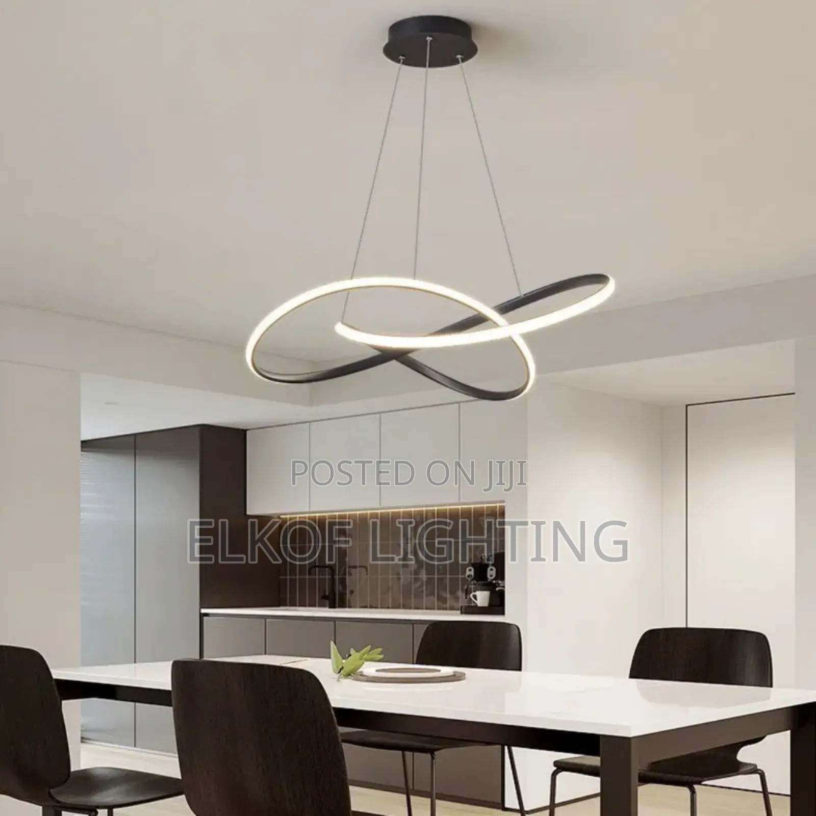 Modern Minimalist LED Pendant Chandelier