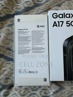 New Samsung Galaxy A17 5G 256 GB Black