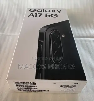 New Samsung Galaxy A17 5G 256 GB Black