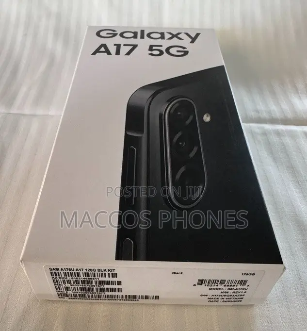 New Samsung Galaxy A17 5G 256 GB Black