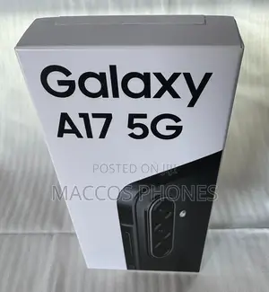 New Samsung Galaxy A17 5G 256 GB Black