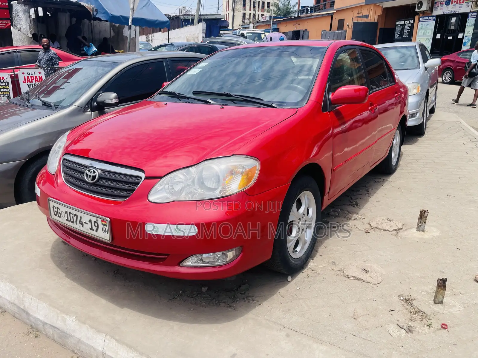 Toyota Corolla LE 2007 Red