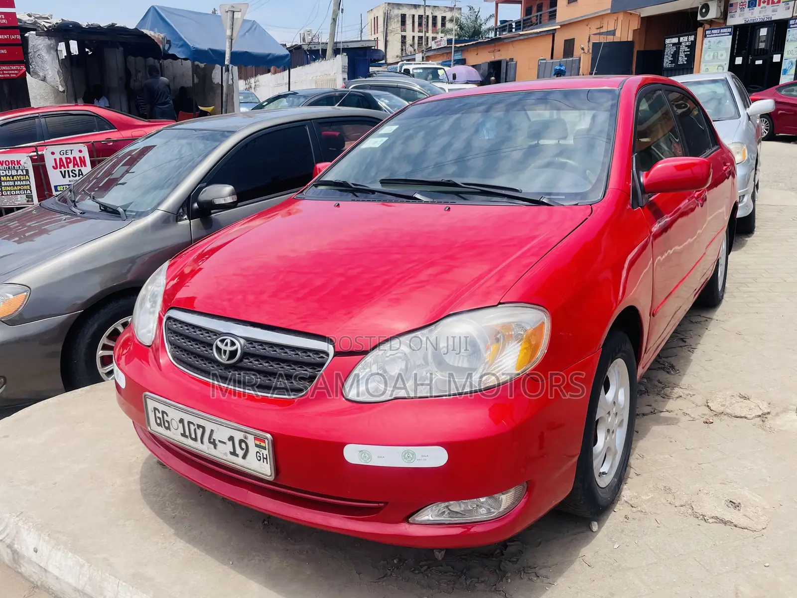 Toyota Corolla LE 2007 Red