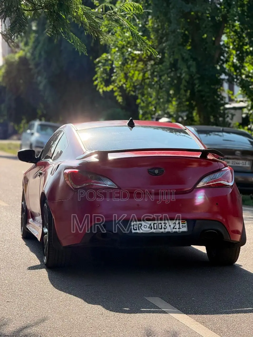 Hyundai Genesis 3.8 4dr Sedan (3.8L 6cyl 8A) 2015 Red