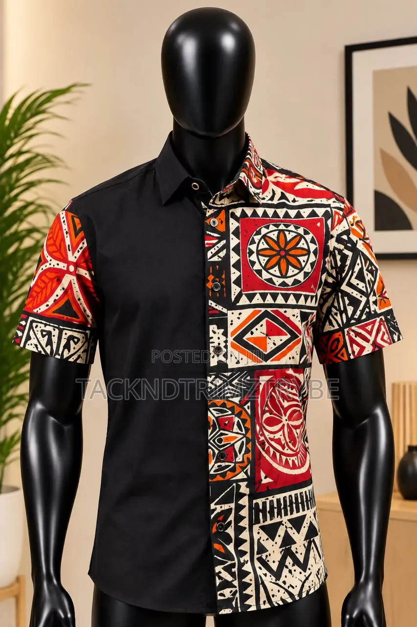 Men African Prints Shirt (Ready to Wear)