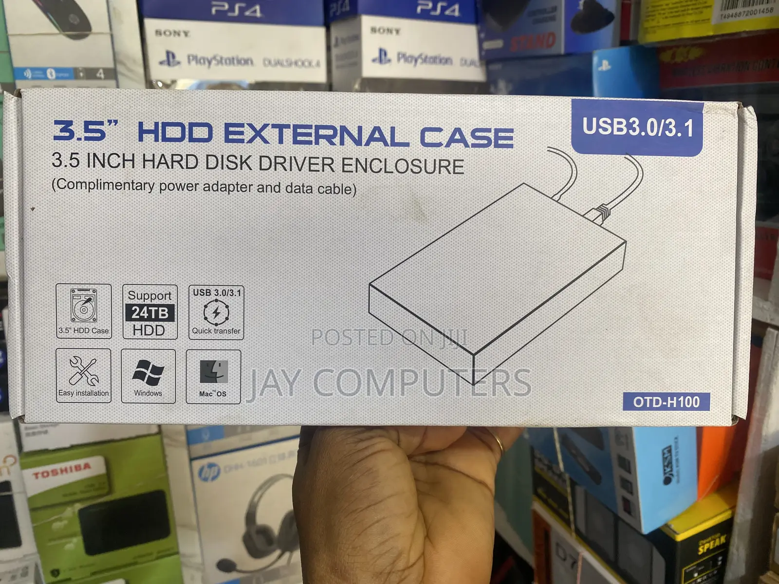 3.5” HDD External Case