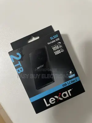 Loading Data Instantly 2TB Lexar SSD