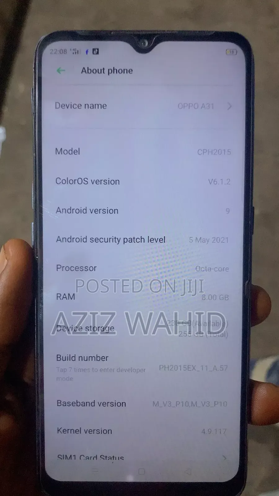 Oppo A31 128 GB Black