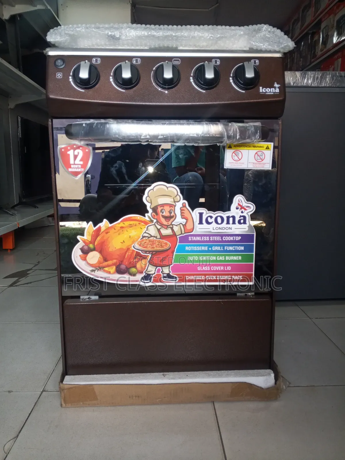 Icona London Burner 50/50