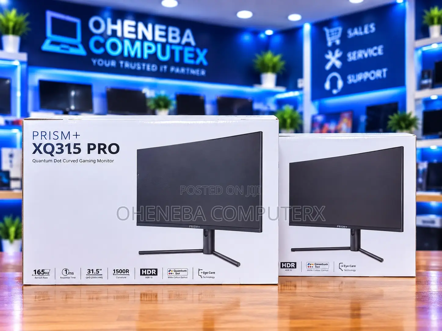 Prism+ Qled 32” 165hz Adaptive Gaming Monitor