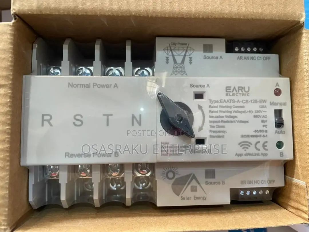 3-Phase Automatic/Manual Transfer Switch