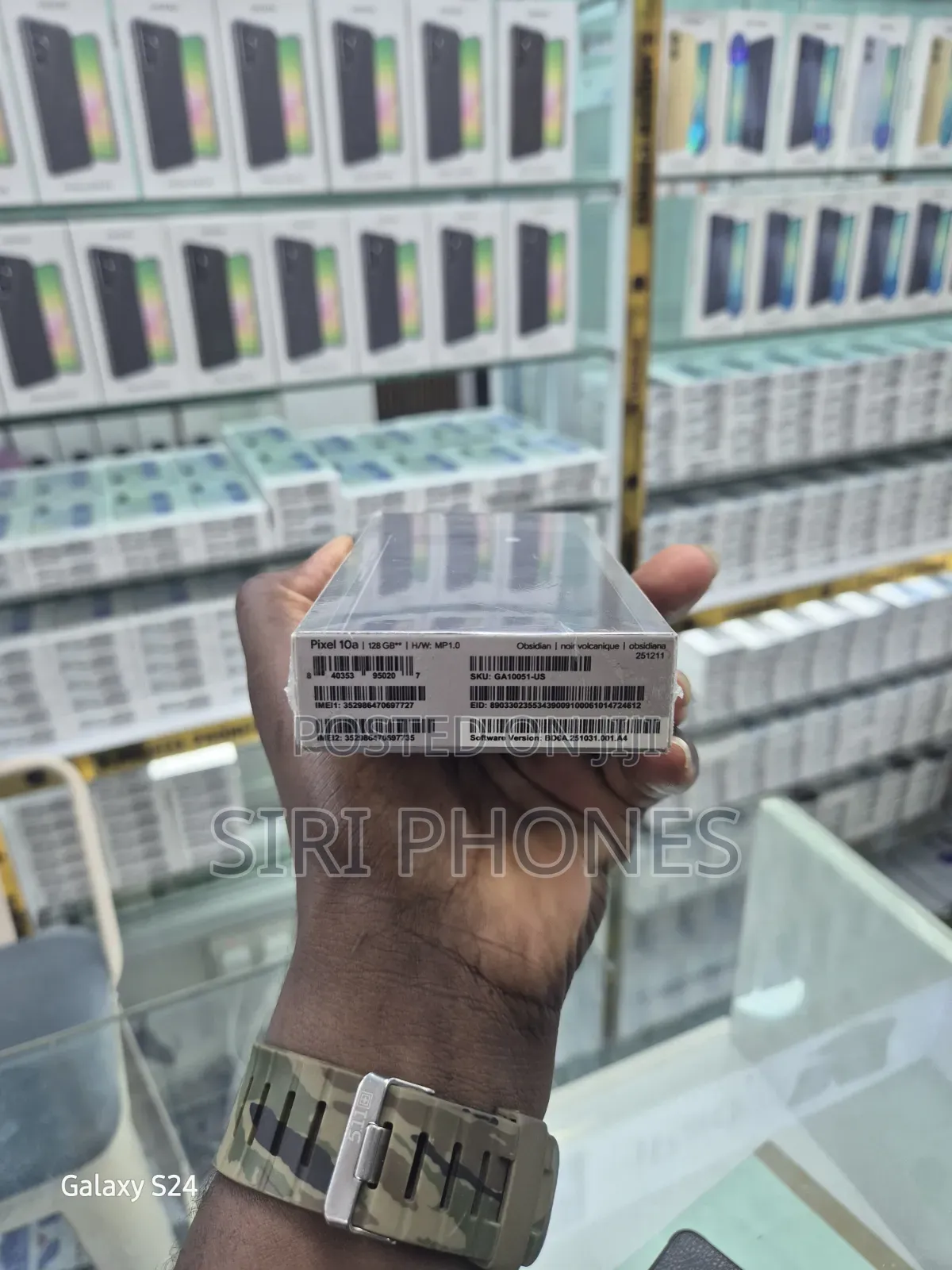New Google Pixel 10a 256 GB Black