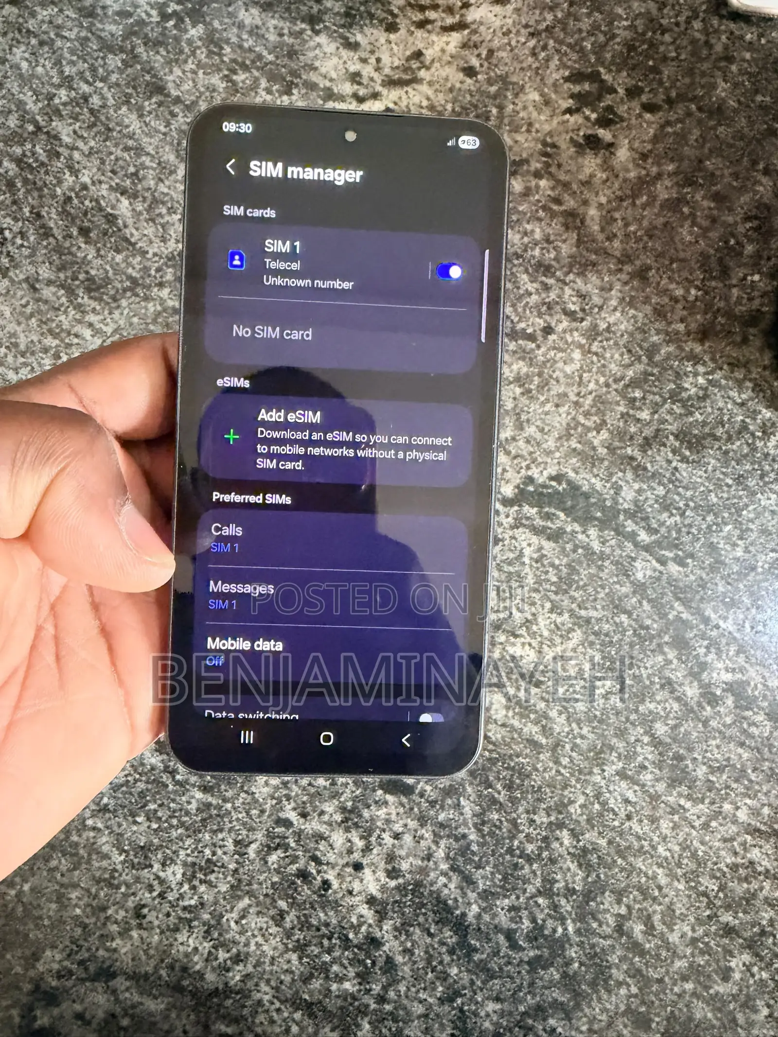 Samsung Galaxy A54 5G 128 GB Black
