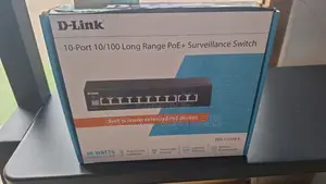 D-Link 10 Port 10/100 Long Range Poe Switch Des-F1010p-E