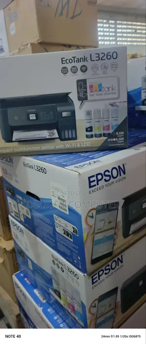 EcoTank L3260 Multifunction Wi-Fi Ink Tank A4 Printer