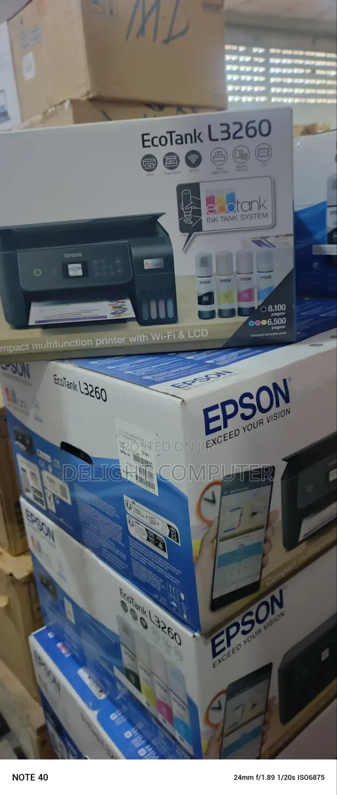 EcoTank L3260 Multifunction Wi-Fi Ink Tank A4 Printer