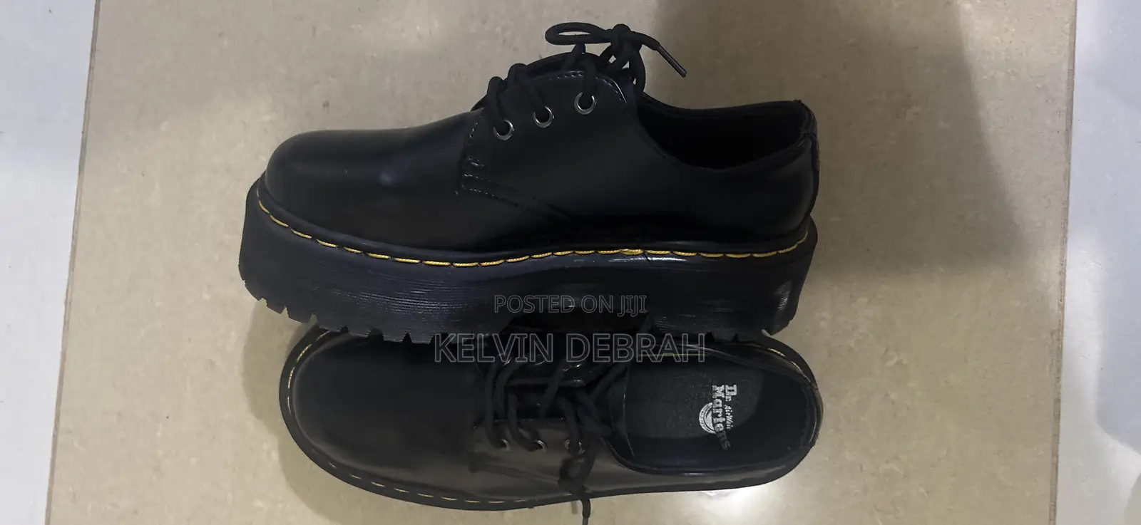 Black Uninex Loafers