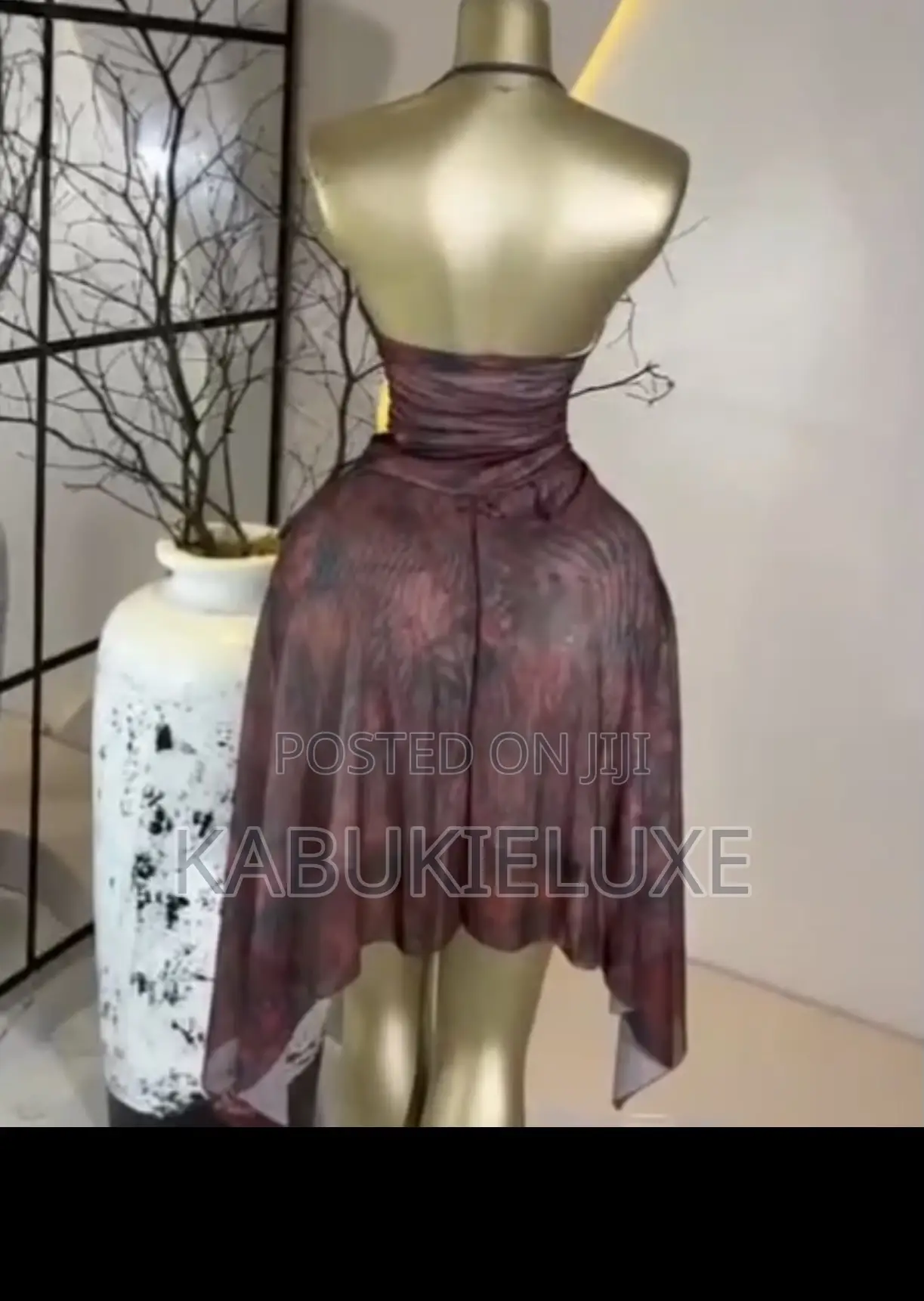 Wine Mesh Mini Dress – Fitted Party Date Night Dress