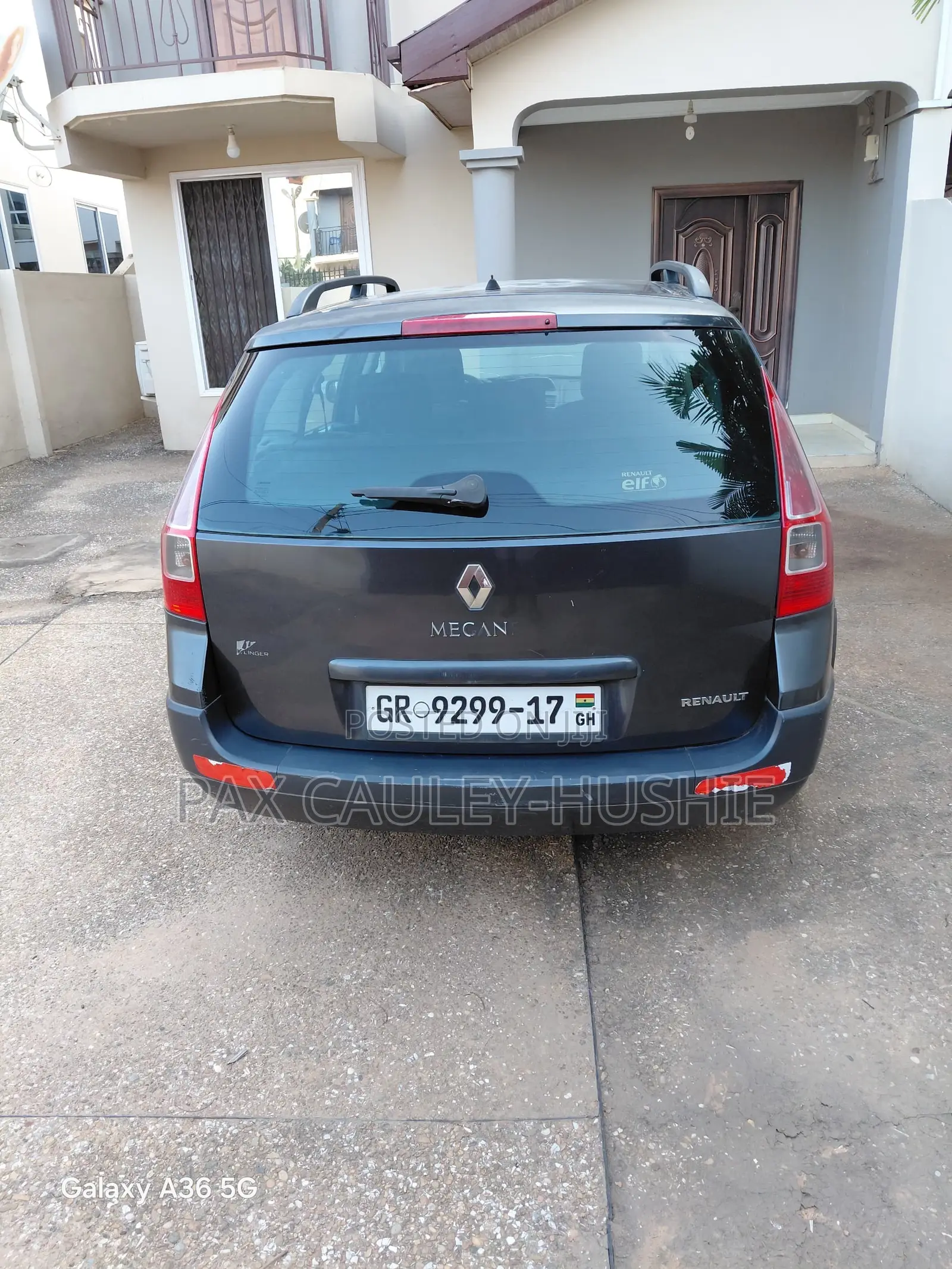 Renault Megane 2007 Gray