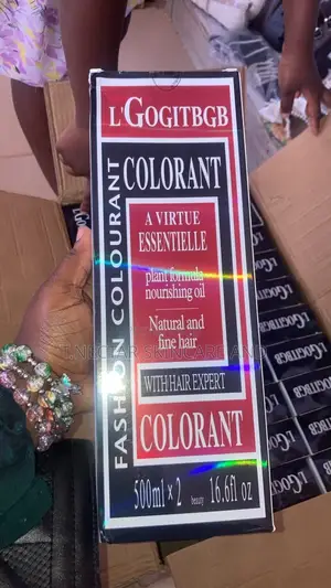L’gogitbgb Hair Colourant Black Hair Dye 500ml X 2