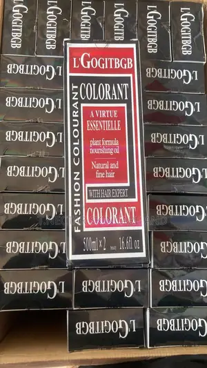 L’gogitbgb Hair Colourant Black Hair Dye 500ml X 2